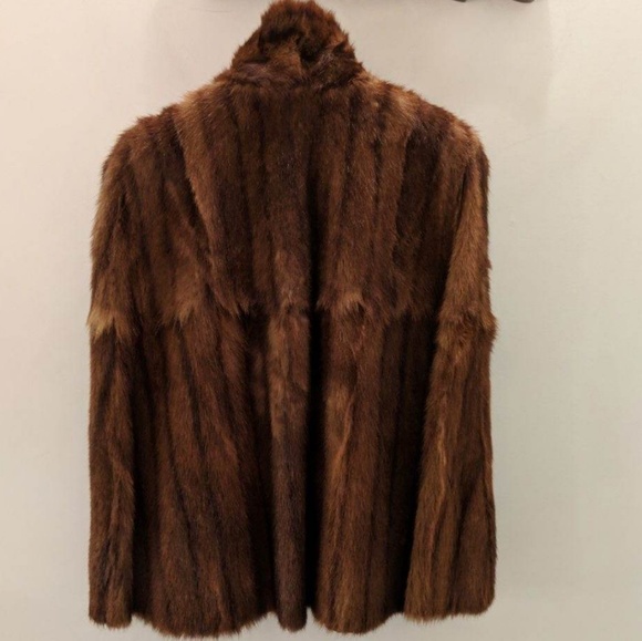Bown genuine mink cape - Picture 3 of 8